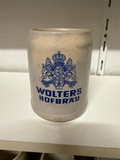 5x 0,5l Steingut Bierkrug Wolters Pilsener Hofbräuhaus - alt und neu