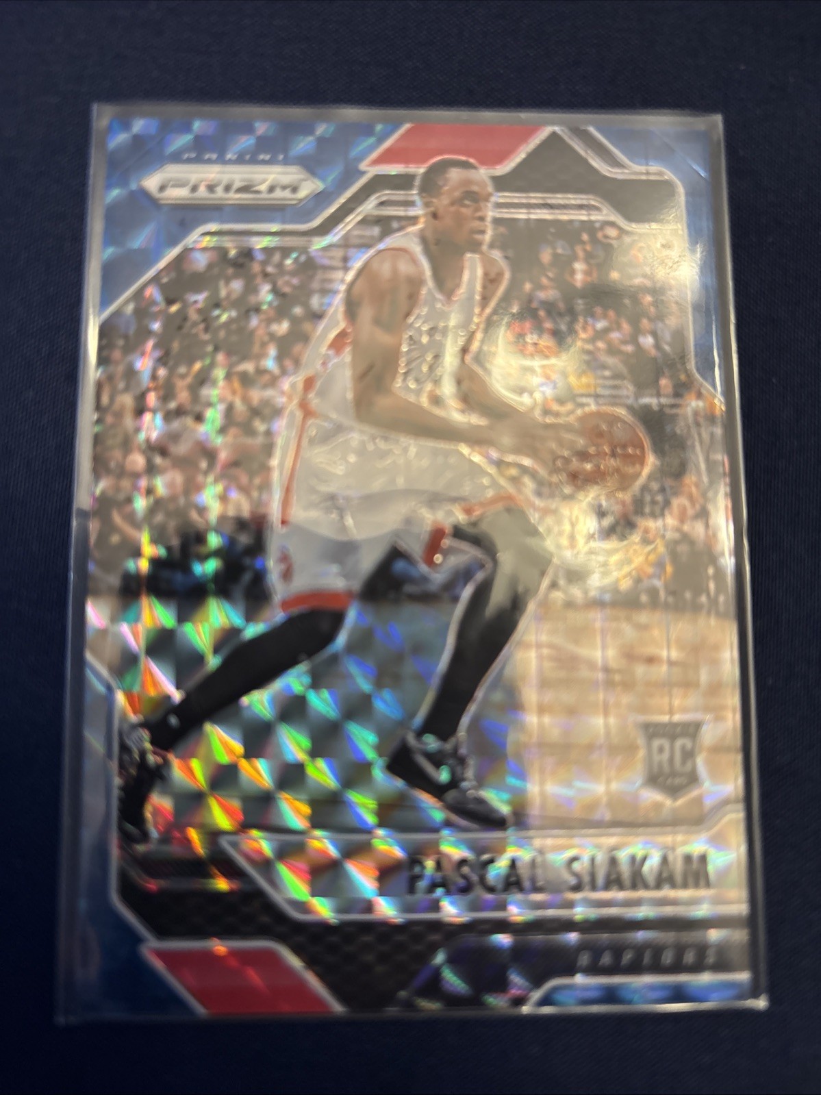 Pascal Siakam 2016-17 Panini Prizm Mosaic Blue RC #72 - INDIANA PACERS