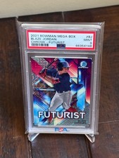 2021 Bowman Megabox Blaze Jordan Futurist PSA 9 Mint #BJ