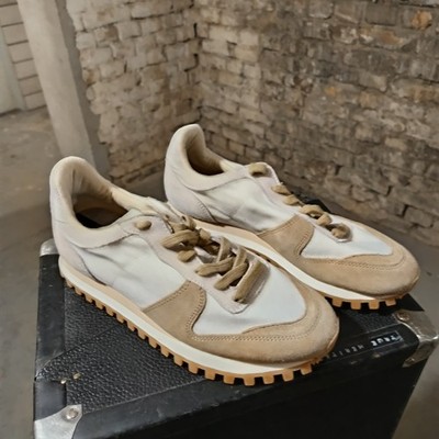 Novesta Marathon Trail WHITE / BEIGE Gr. 38 weiß Sneaker Made in EU