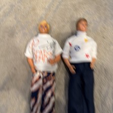 2 Vintage 80s Ken Barbie doll - Superstar Redressed Please Check All Photos