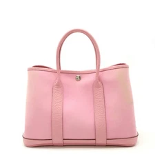 Hermes Garden Party Tpm Tote Bag Women Pink One Size