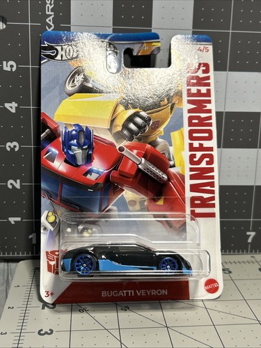 Hot Wheels Transformers Juego Completo de 5 Silver Series 2024 - Exclusivo de Walmart - Imagen 5 de 7