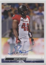 2023 Upper Deck CFL Auto Avery Williams #61 Auto 0g7f
