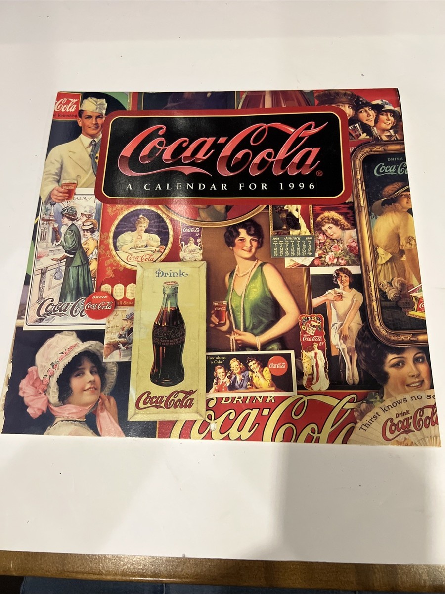 VINTAGE COCA COLA CALENDAR 1996 NEW | eBay