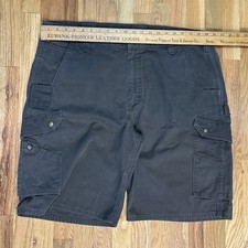 Carhartt Cargo Work Short Men s Size 42 Carpenter Relaxed Fit Canvas Brown