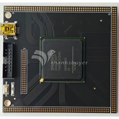 Spartan6 XC6SLX150T Core Board FPGA Development Board 5V/500mA Mini USB for ISE