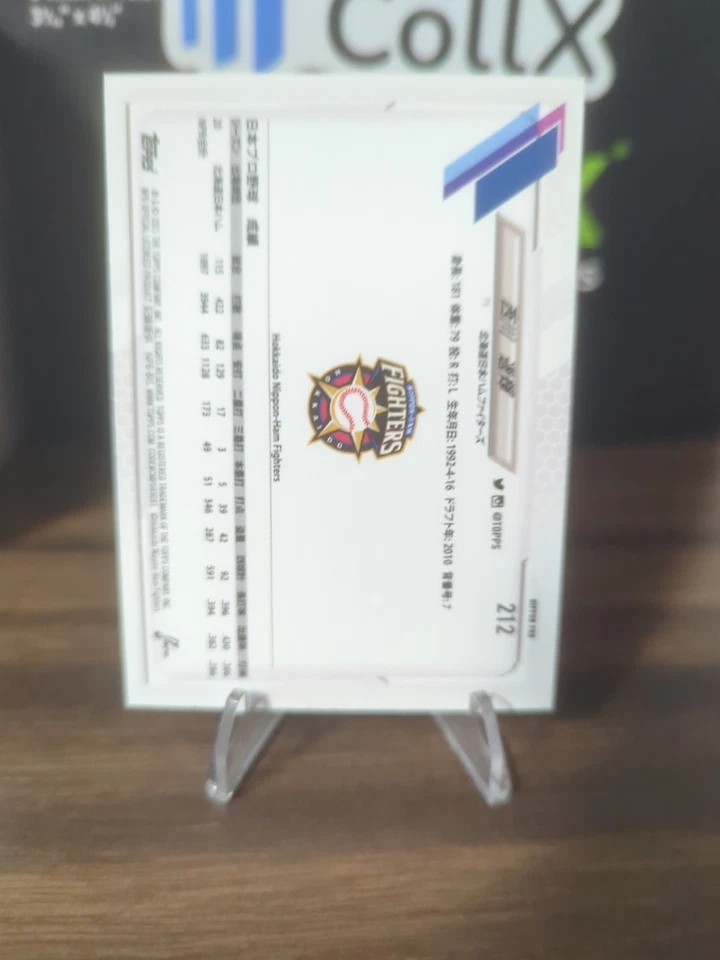 🔥2021 Topps NPB Nippon Professional Baseball - #212 Haruki Nishikawa (RC)🔥 - Image 2 of 2