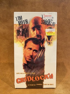Gridlock'd (VHS, 1997) Tupac Shakur - BRAND NEW - FACTORY SEALED WITH WATERMARK