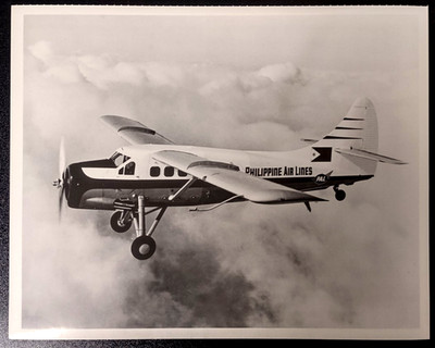 Vintage de Havilland DHC-3 Otter ''Philippine Air Lines''  Photograph, 8'' x 10''