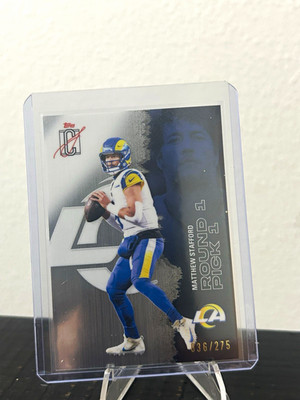 Topps 2025 Topps Signature Class Matthew Stafford Rams RC #32 36/275