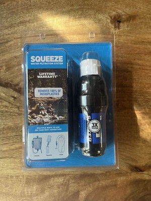 New Sawyer Squeeze Water Filtration System Filter Kit 32oz Pouches