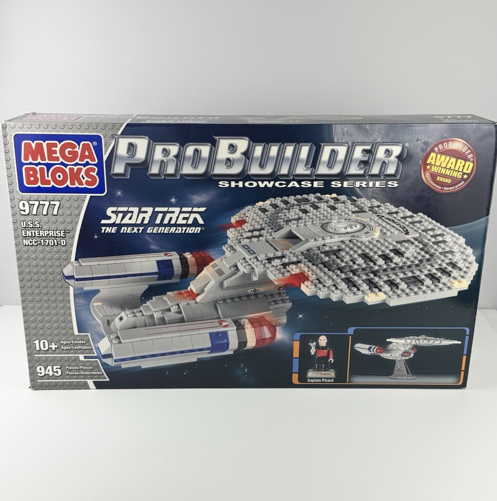 Mega Bloks Probuilder Star Trek The Next Generation USS Ente