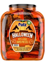 Utz Cheese Balls Barrel, Tasty Snack Baked with Real Cheddar Cheese, 36.5 Oz