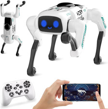 Smart Robot Dog for Kids, STEM Learning Robotic Pet with Remote  APP Control, 3