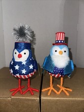 Target Featherly Friends Summer Patriotic Birds Set Of 2 New 2026