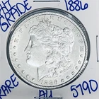 1886 MORGAN SILVER DOLLAR AUTHENTIC HI GRADE U.S. MINT COIN FREE SHIPPING 5790