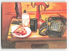 Twin Peaks Log Lady Chronicles Sketch Card by Veronica O'Connell