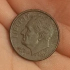 Rare error coin 2012 Roosevelt Dime Philadelphia Circulated Copper 10C US Coin