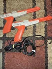 Lot of 2 - Nintendo NES Zapper Gun NES-005 OEM Original 1985 Vintage