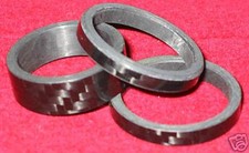 CARBON FIBER Heasdet Stem Spacers - 1-1/8" x 10 mm - 1 SPACER