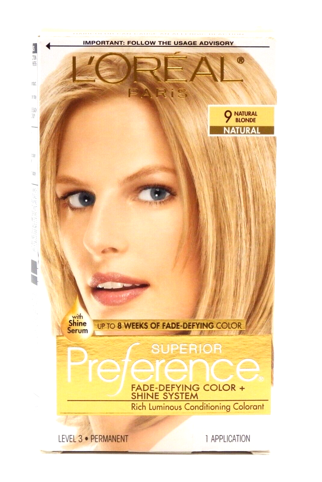 Loreal Superior Preference Hair Color 9 Natural Blonde - 1 EA for sale  online | eBay