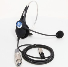 Used ClearCom Clear-Com CC-26K-X4 Intercom Headset with 4Pin Female XLR Cable