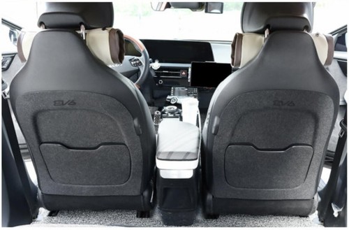 Cubierta de fieltro protectora del respaldo del asiento KIA EV6 - 2 piezas - Imagen 18 de 18