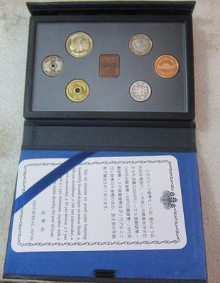 コレクション MINT SET 2002 MINT BUREAU, JAPAN Japan Proof Coin 6pcs Set 2002 Mint Bureau 日本原装带证书