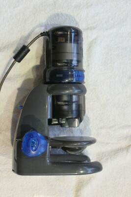 Digitales blaues Computer Mikroskop QX3 mit CD Anwendung 10x 60x 200x