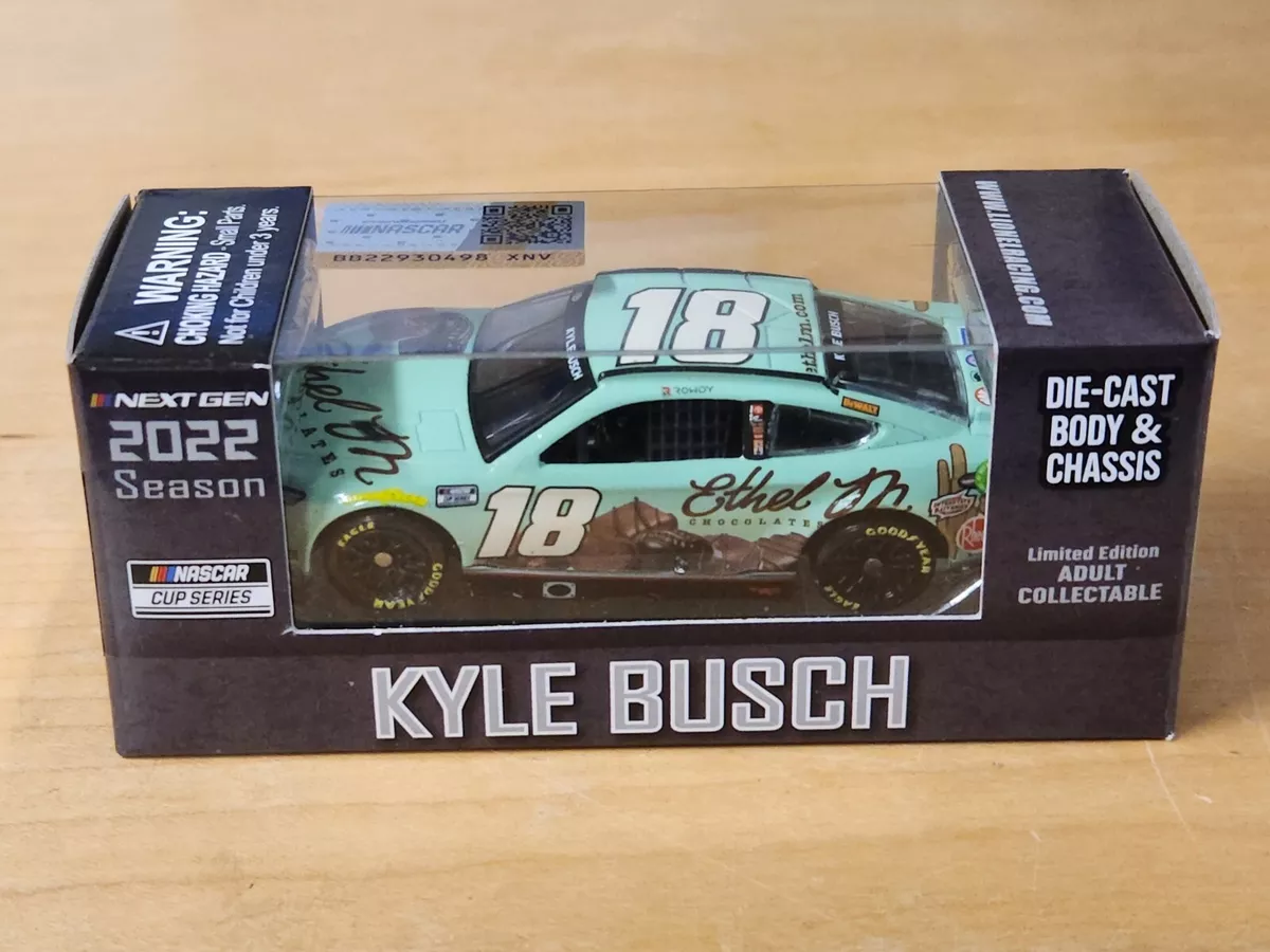 2022 18 Kyle Busch Ethel M Chocolates 1 64 Action NASCAR Diecast