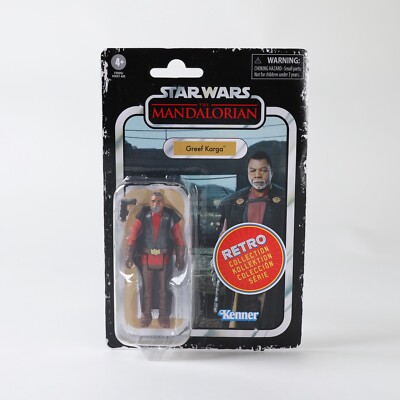 Star Wars Retro Collection The Mandalorian Greef Karga 3.75 inch Action Figure