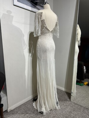John Galliano SEQUIN chiffon evening dress, ss 2011 | eBay