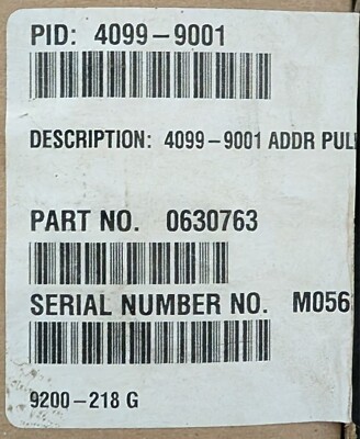 Simplex Tyco 4099-9001 Pull Station - MANY AVAILABLE - SAME DAY SHIPPING
