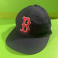 Boston Red Sox Hat Strapback Cap Blue Youth OC Sports Embroidered Logo Baseball