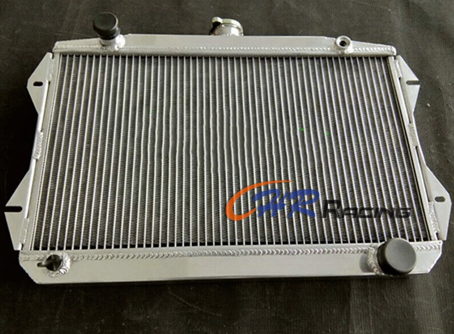 Radiador de aluminio + ventilador para Sunbeam Alpine Serie V 1,7 L I4 1965-1968 1966 1967 MT Foto 3 de 4