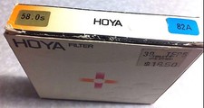 58mm Hoya 82A 82-A 82 A Blue Glass Lens Filte...