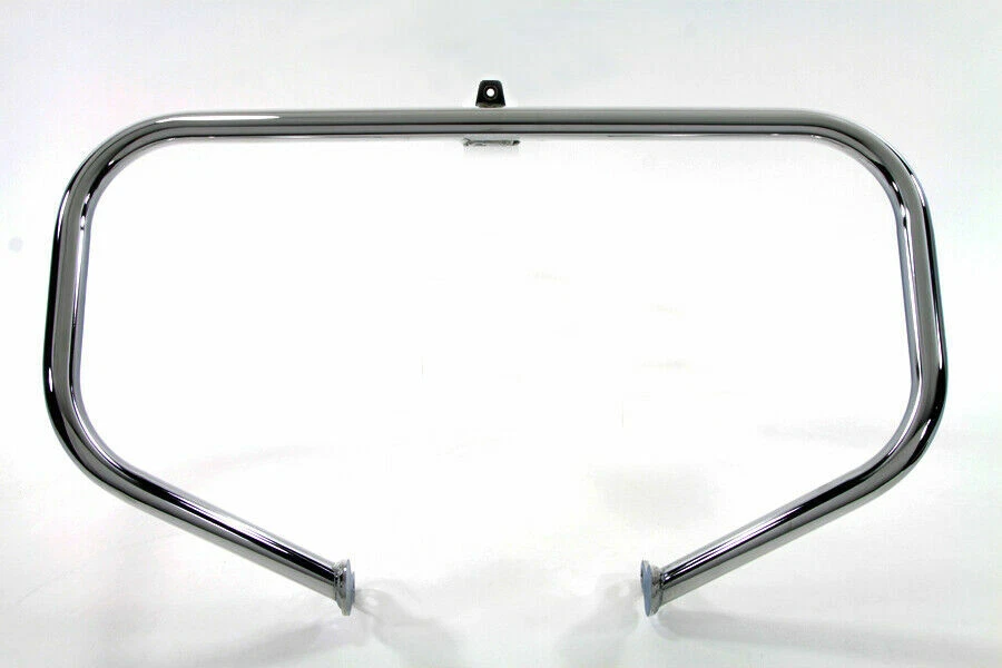 Protector de motor delantero cromado para Harley Davidson de V-Twin Foto 2 de 2