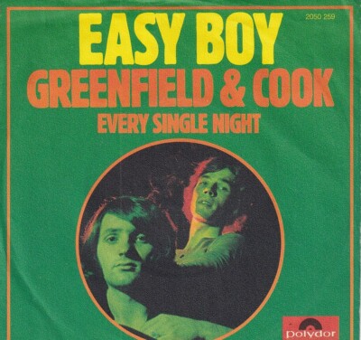 7'' Single - Greenfield & Cook - Easy boy