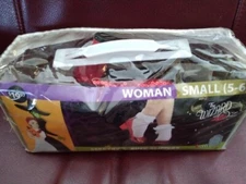 Red Glitter Ruby Slippers Dorothy Wizard of Oz Heels Shoes Sz 5/6 Small Woman's 