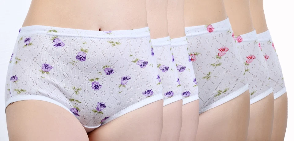 Damen Jaquardslip bunt 6er Pack von Toker Collection®