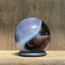 Antique Melted Pontil Transitional Marble 21/32  Near Mint  