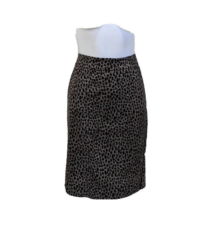 Faldas rectas y lápiz para mujer Ann Taylor con estampado de animales