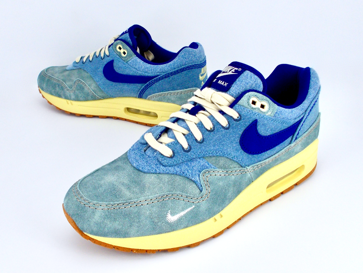 靴 Nike Air Max 1 PRM \"Dirty Denim\" 30cm Nike Air Max 1 PRM Dirty Denim Men's - DV3050-300 - US