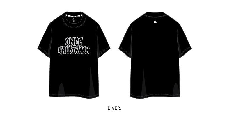 TWICE FANMEETING ONCE HALLOWEEN OFFICIAL GOODS T-SHIRT T-SHIRTS M