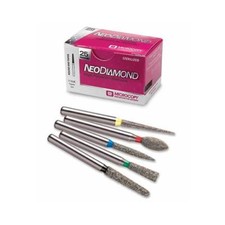 Microcopy 0816.8C NeoDiamond FG Coarse Modified Shoulder Taper Diamond Burs 25Pk