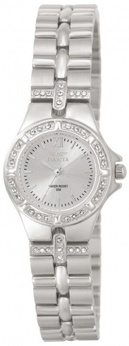 Invicta Women 0132 Wildflower Collection Crystal Accented Stainless Steel Watch