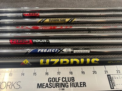 Random Assortment of Golf Shafts (KBS, True Temper, Project X, Nippon) 8 Shafts