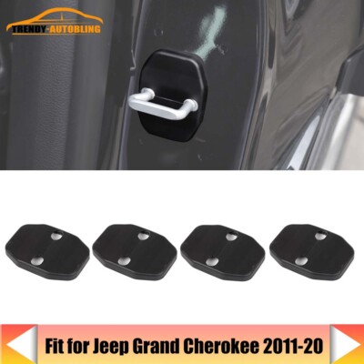 #ad 4x Door Lock Buckle Cover Anti rust for Jeep Wrangler JK Grand Cherokee Compass $13.99