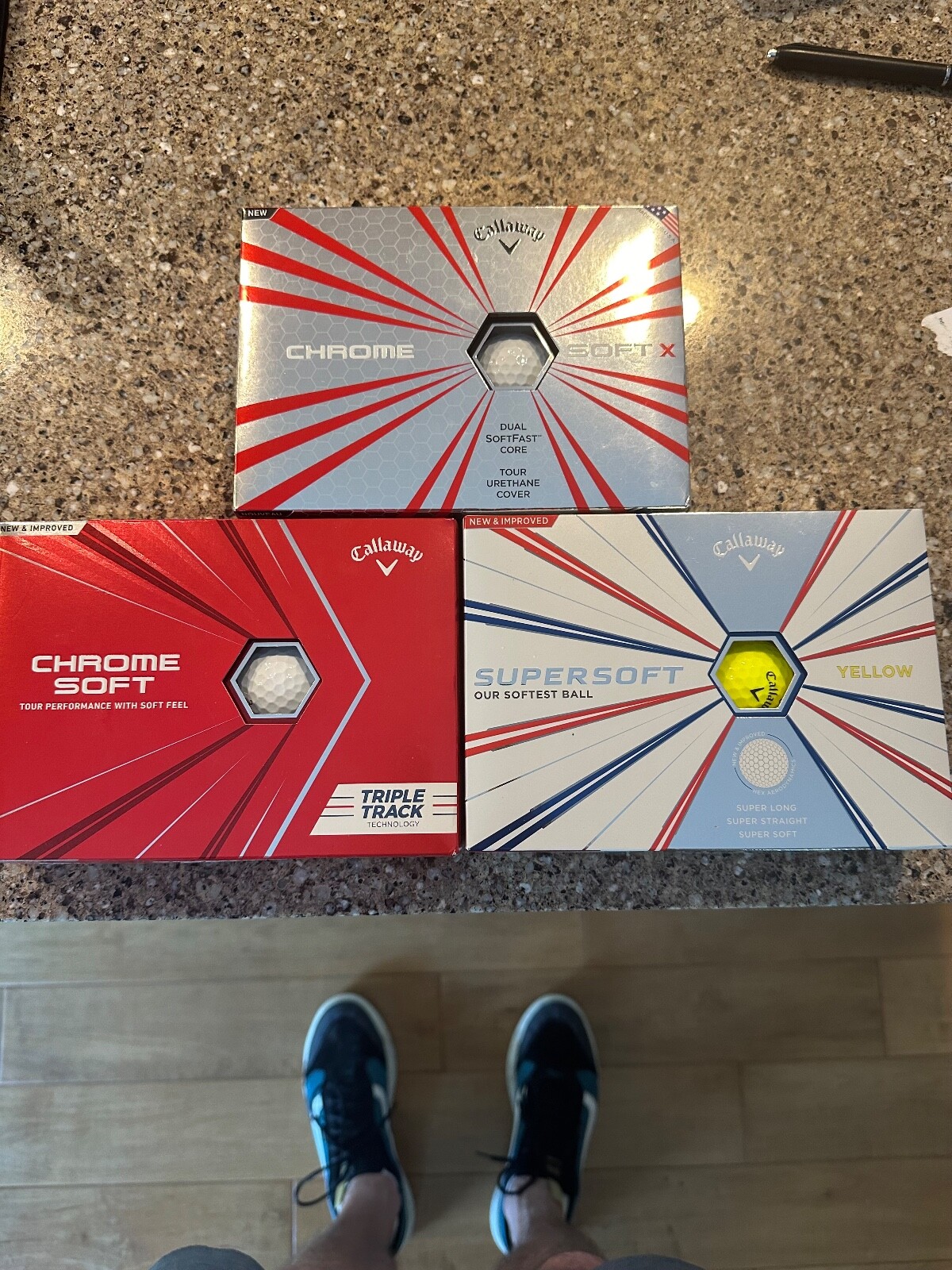 Callaway Chrome Soft X, Super Soft, Chrome Soft Golf balls eBay